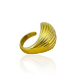 ANEL DOURADO ONDULADO - Imagem 4