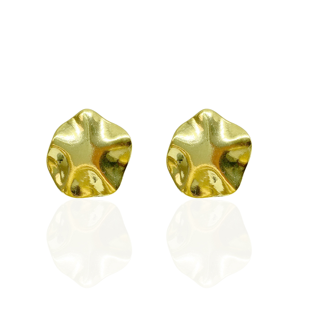 BRINCO BÓTON DOURADO - Imagem 1