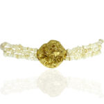 CHOKER CASCALHO MADREPÉROLA