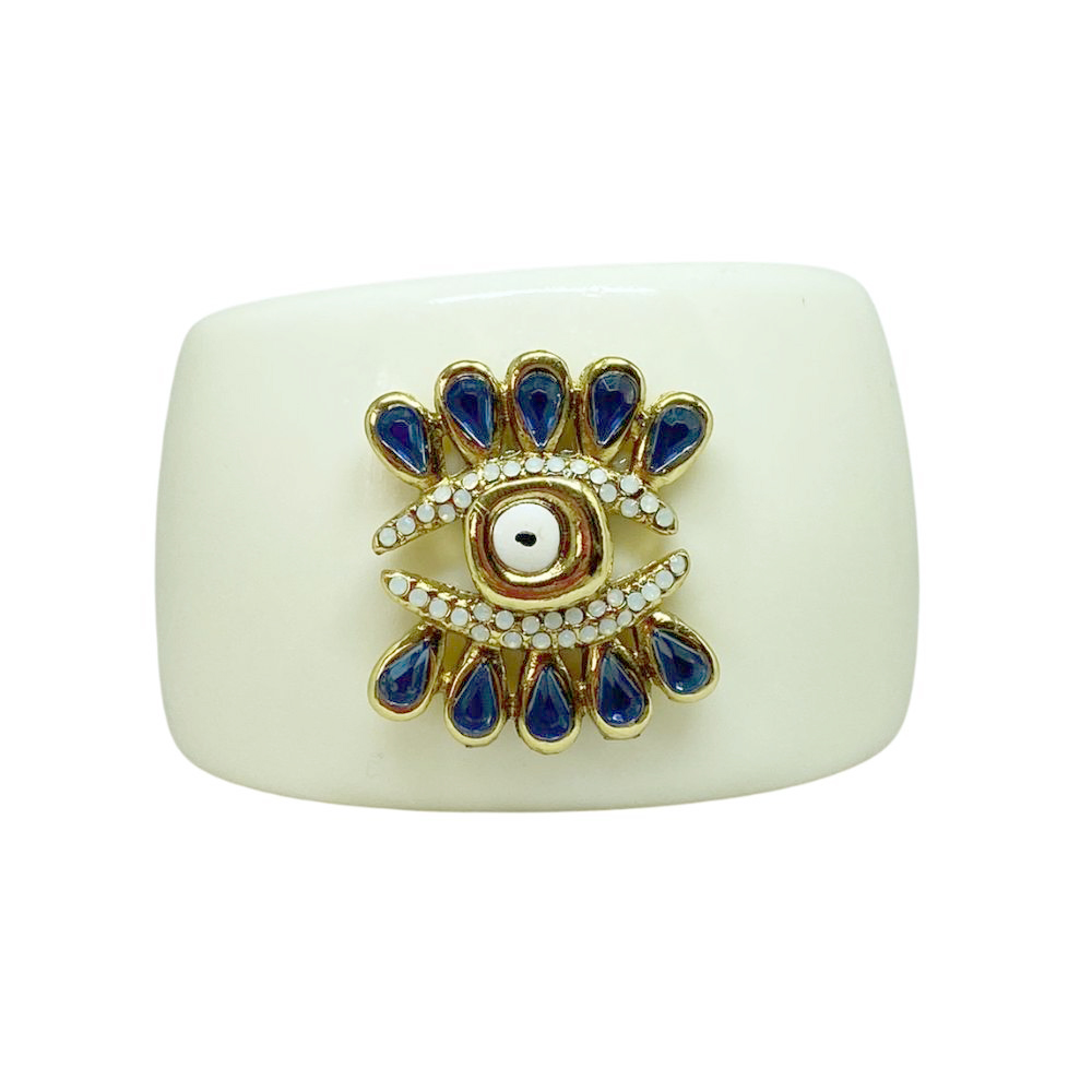 BRACELETE WHITE C/ OLHO GREGO - Imagem 1