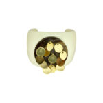 BRACELETE WHITE C/ MOEDAS