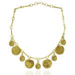CHOKER PALITO C/ MOEDAS - Imagem 3