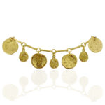 CHOKER PALITO C/ MOEDAS