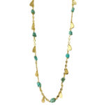 COLAR DOURADO C/ CASCALHOS