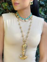 COLAR PEIXE DOURADO - Imagem 2