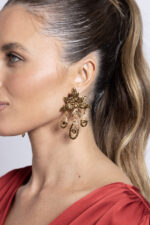BRINCO FOLHA DOURADO - Imagem 2