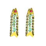 BRINCO PEIXE C/ STRASS FUMÊS