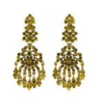 BRINCO STRASS DOURADO