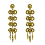BRINCO STRASS DOURADO