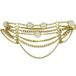 CHOKER CORRENTE C/ PÉROLAS