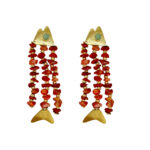 BRINCO PEIXE C/ CASCALHO CORAL