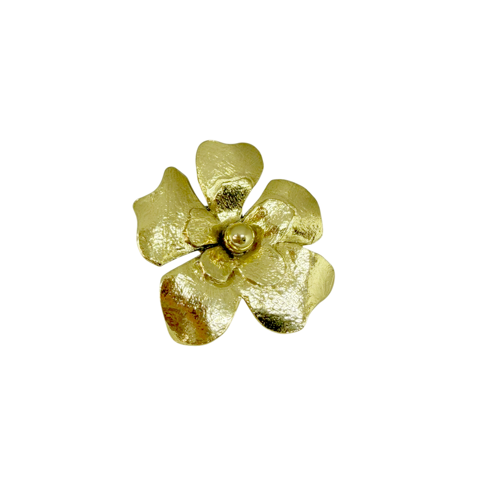 ANEL FLOR DOURADO - Imagem 1