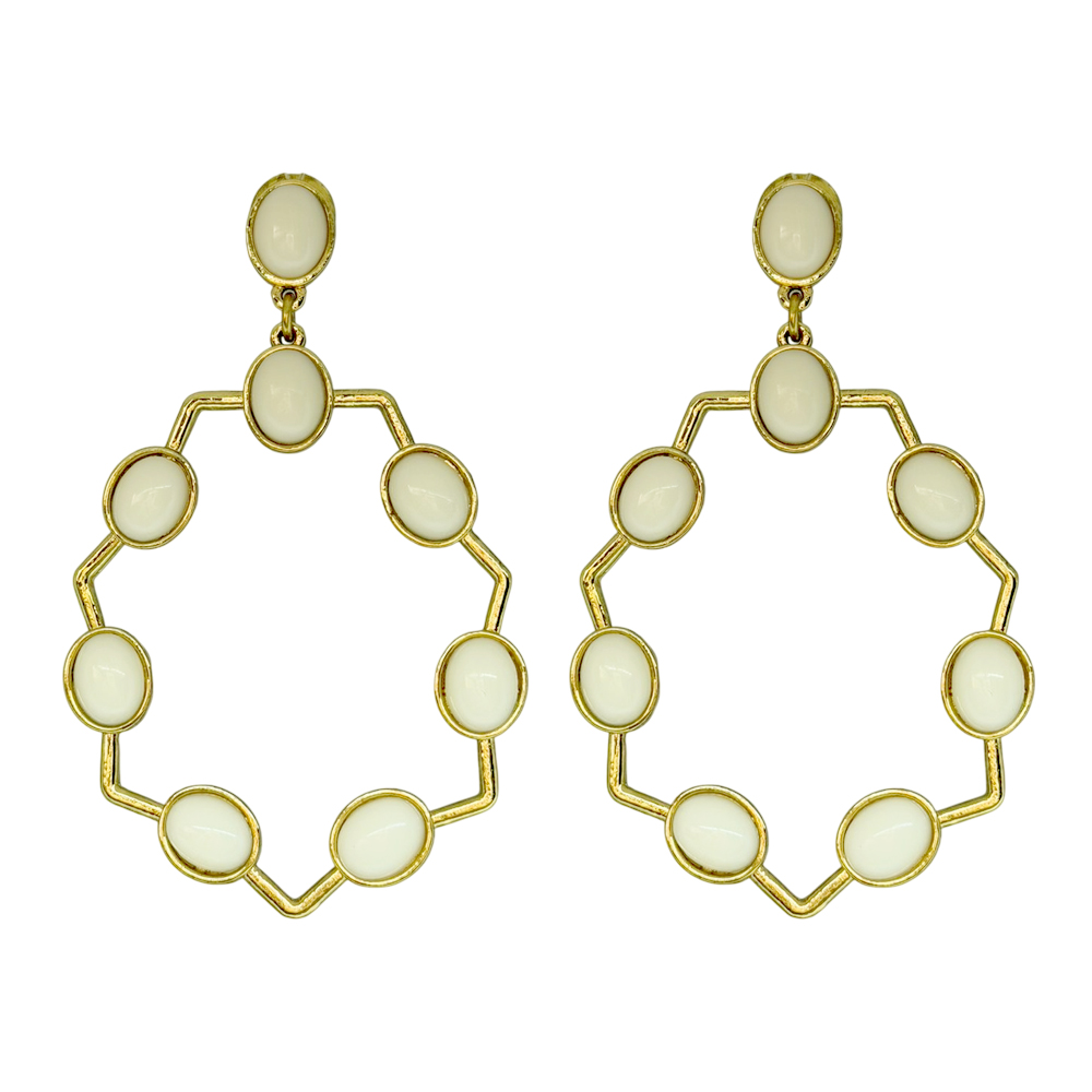 BRINCO PEDRAS WHITE - Imagem 1