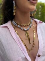 COLAR CARDUME DOURADO - Imagem 2