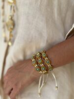 PULSEIRA CETIM C/ TURQUESA - Imagem 2