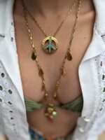 COLAR TURQUESA PEACE - Imagem 2