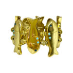 PULSEIRA PEIXES TURQUESA