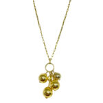 COLAR ESFERAS GOLD