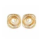 BRINCO ESPIRAL DOURADO