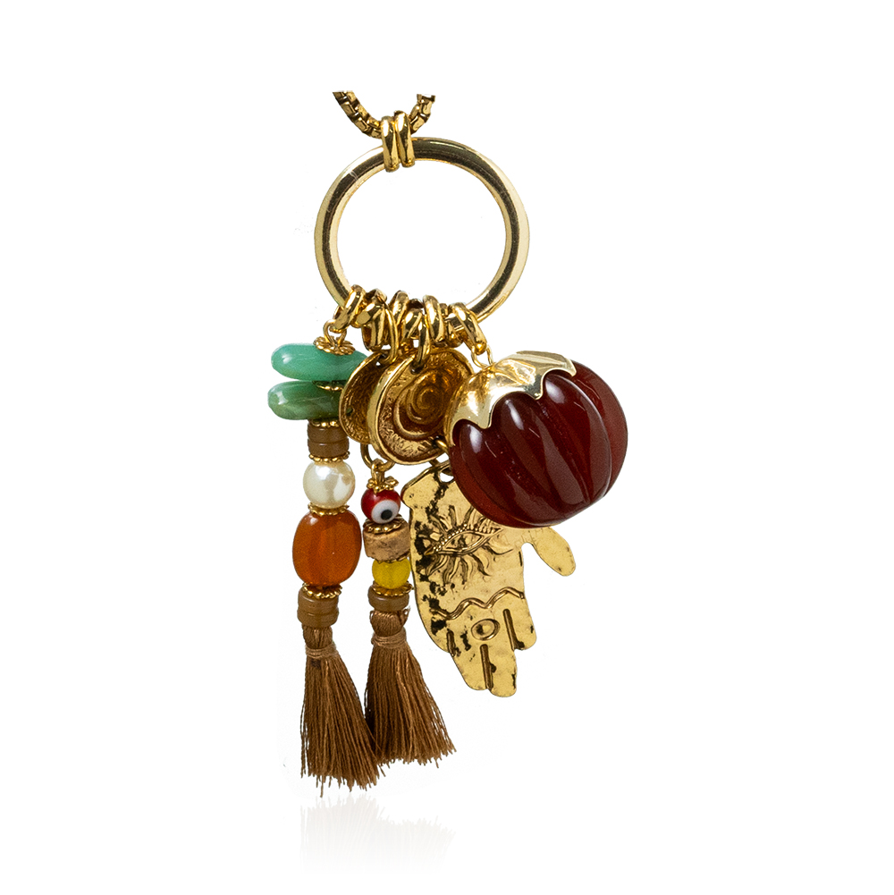 COLAR MÃO DE FATIMA TASSEL - Imagem 2
