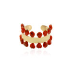 BRACELETE CASCALHO CORAL